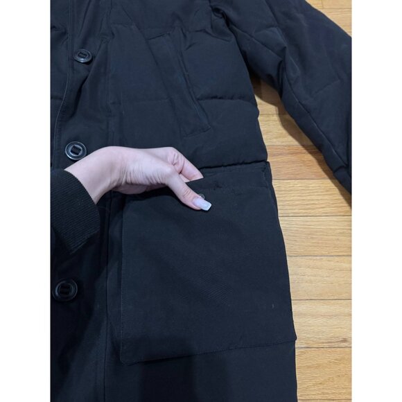 Tommy Hilfiger Men’s Parka Coat Black Warm Like Down Size M READ DESCRIPTION - Picture 4 of 16